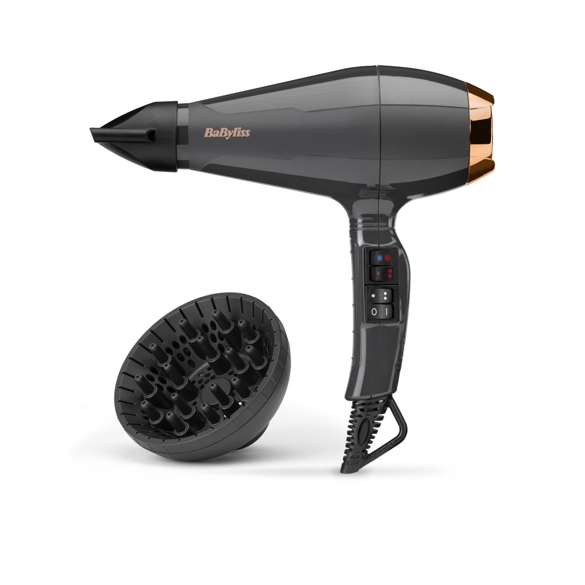 SECADOR BABYLISS 6719DE   AIR PRO 2200W MOTOR AC IONICO