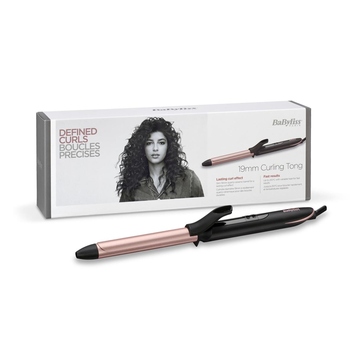 MOLDEADOR-PINZA BABYLISS C450E 210º 19X130 CERAMIC