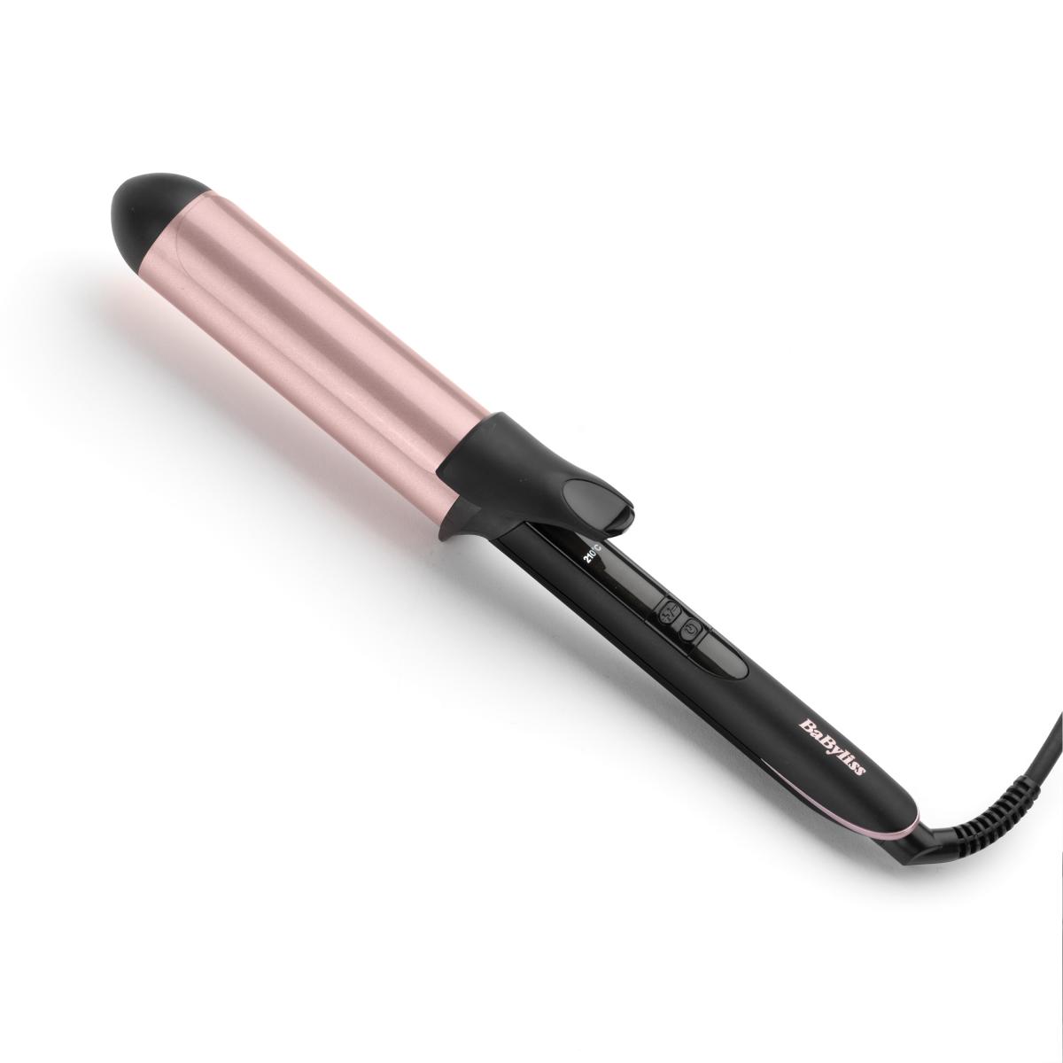 MOLDEADOR-PINZA BABYLISS C453E ROSE QUARZ 210º 38MM LED 6TEMP.