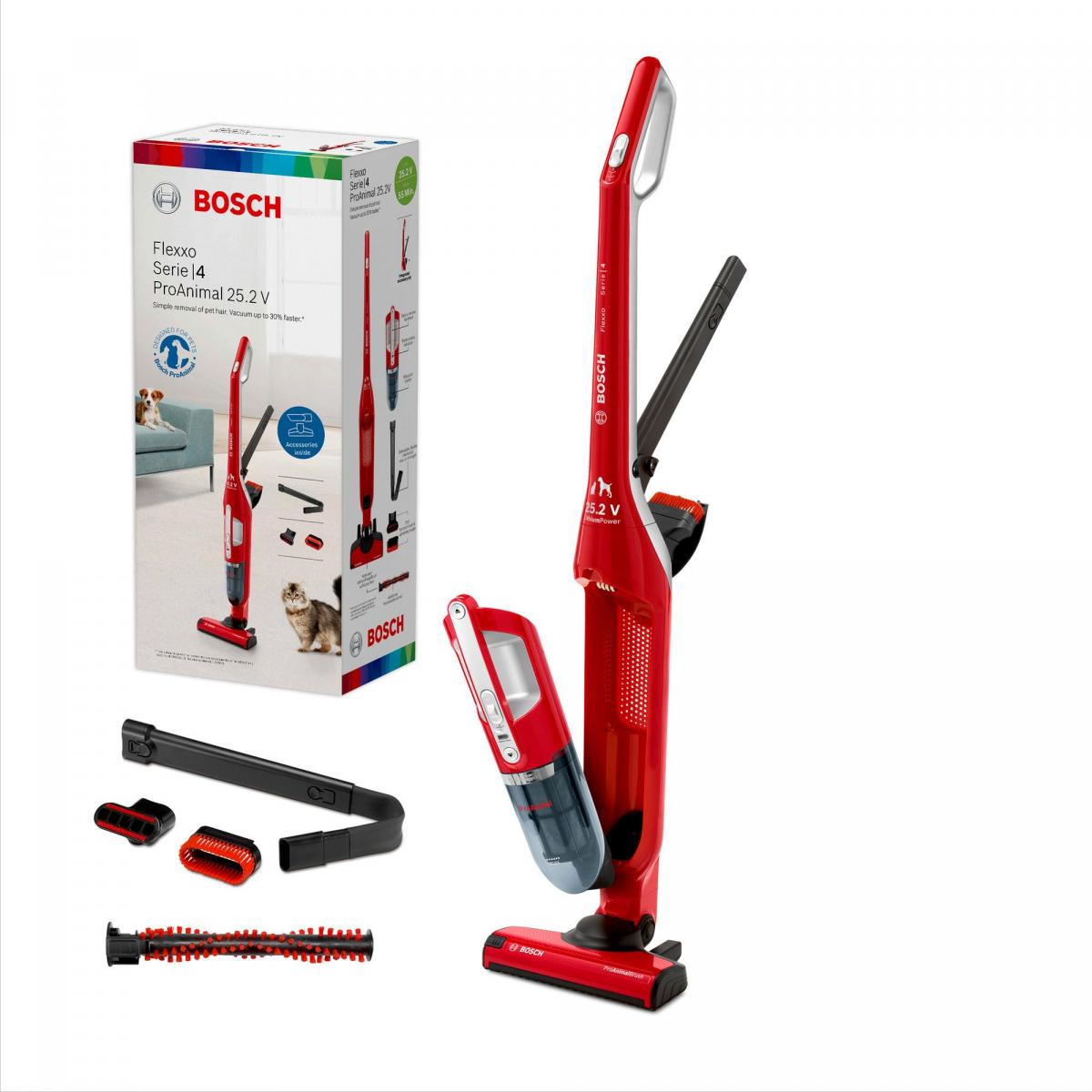 ESCOBA BOSCH BBH3ZOO25 2EN1 25.2V LITO 55 MIN.AUT.
