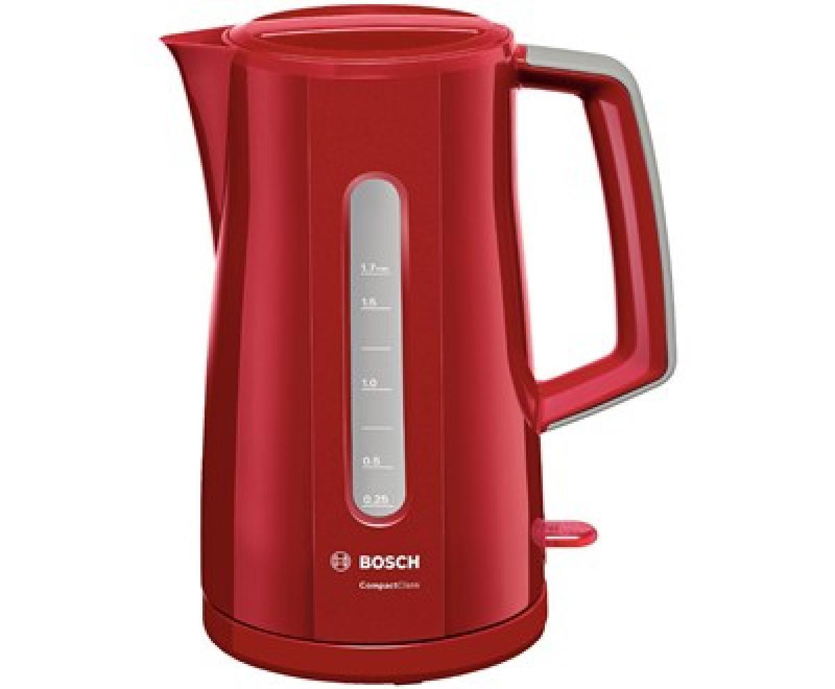 HERVIDOR BOSCH TWK3A014 1,7L 2400W ROJO