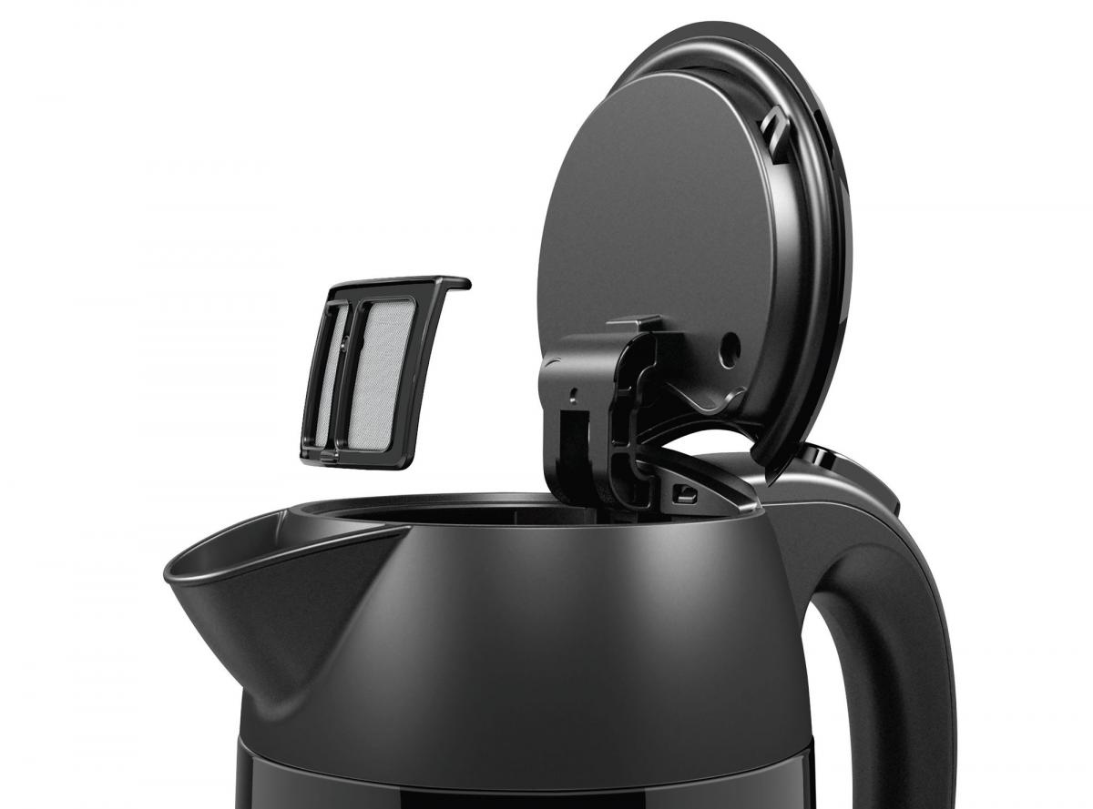 HERVIDOR BOSCH TWK3P423 1,7L INOX NEGRO 2400W