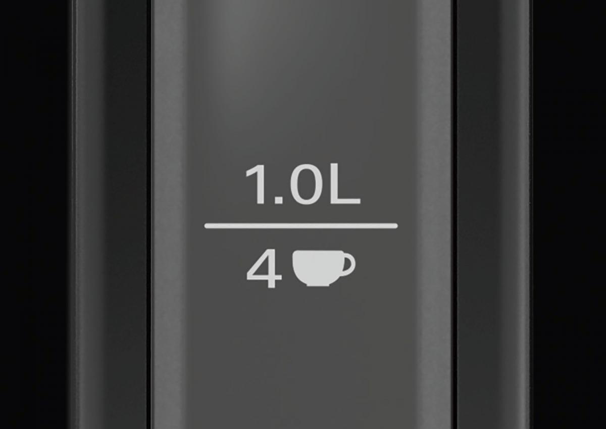HERVIDOR BOSCH TWK3P423 1,7L INOX NEGRO 2400W