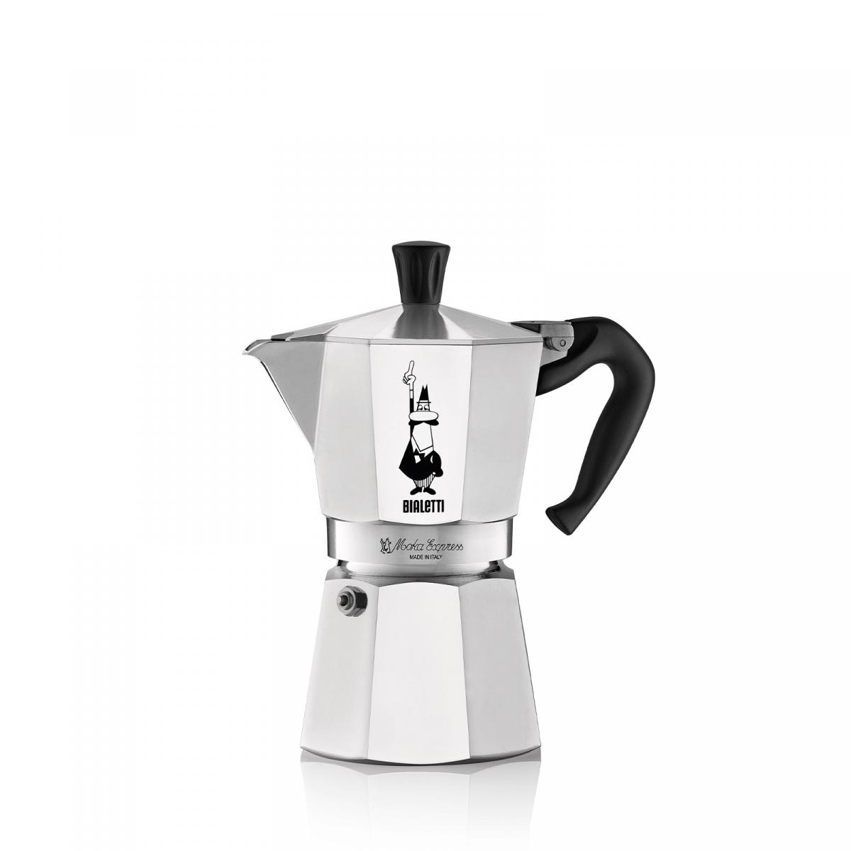 CAFETERA ITALIANA BIALETTI 0001163 MOKA EXPRESS 6T VITRO