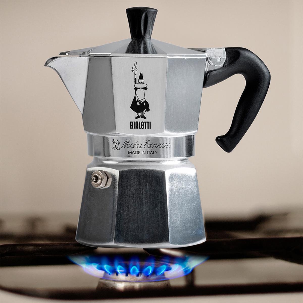 CAFETERA ITALIANA BIALETTI 0001163 MOKA EXPRESS 6T VITRO