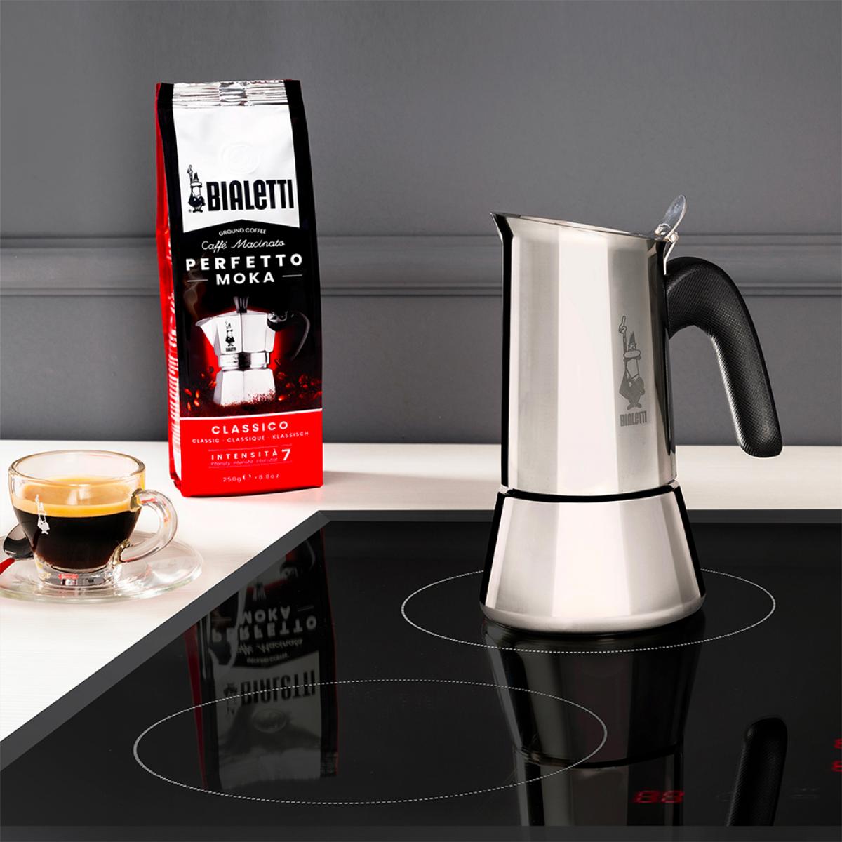 CAFETERA ITALIANA BIALETTI 0007254-CNNP NEW VENUS 4T VITRO