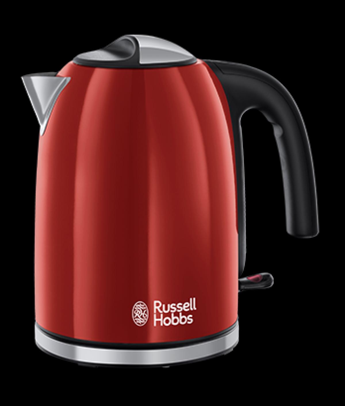 HERVIDOR RUSSELL HOBBS 20412-70 1,7L RES.OCUL.ROJO
