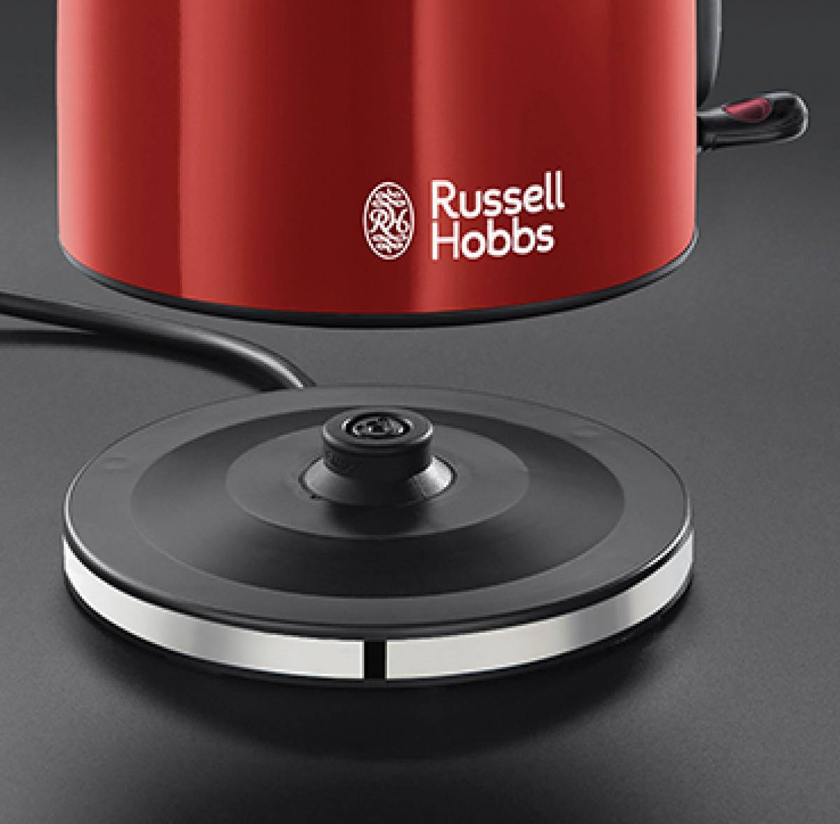 HERVIDOR RUSSELL HOBBS 20412-70 1,7L RES.OCUL.ROJO