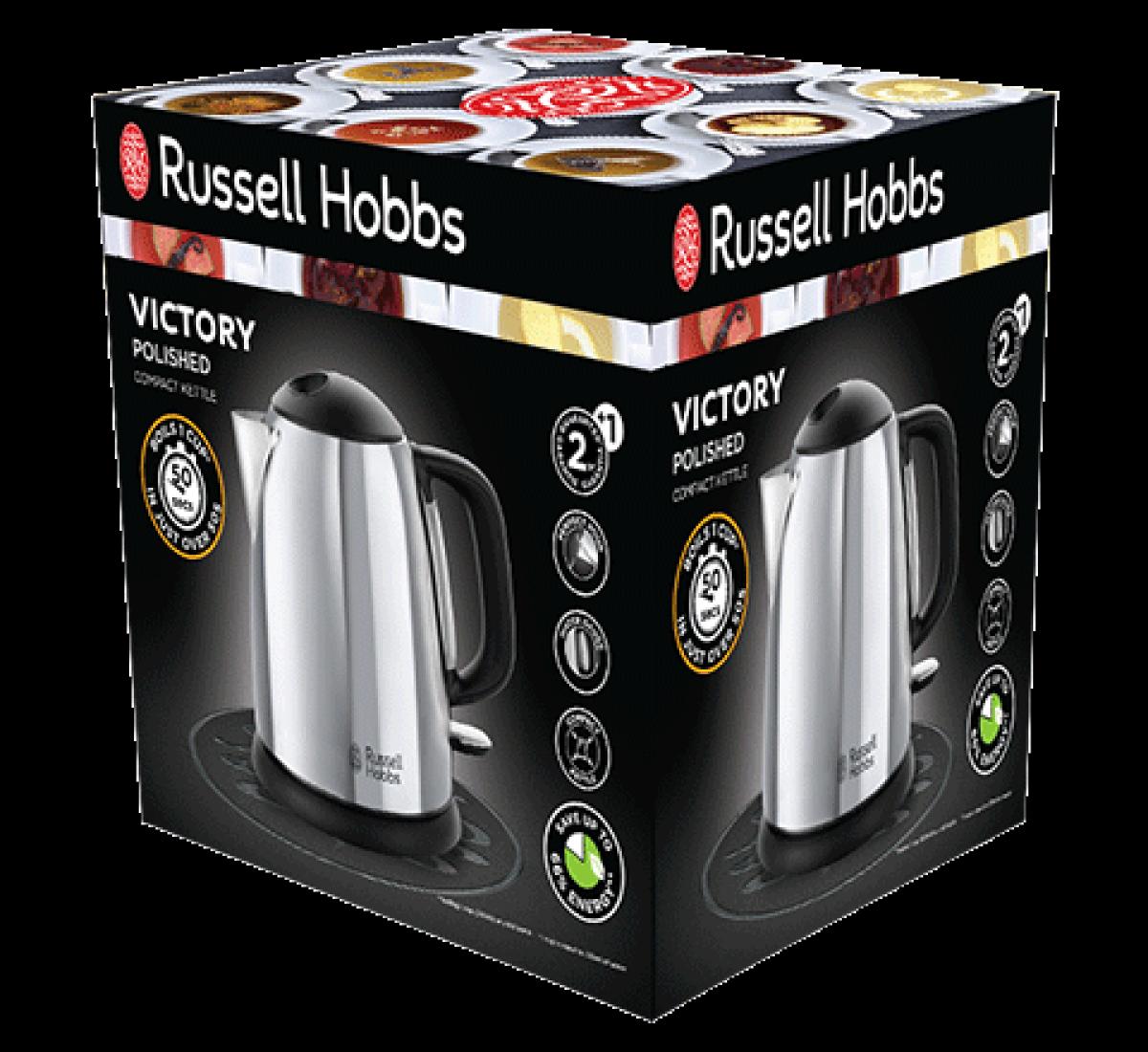 HERVIDOR  RUSSEL HOBBS 24990-70 1L RES.OCULT.INOX