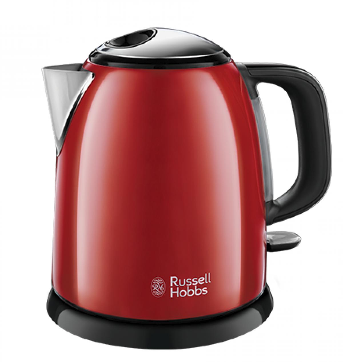 HERVIDOR  RUSSEL HOBBS 24992-70 1L RES.OCULT.ROJO
