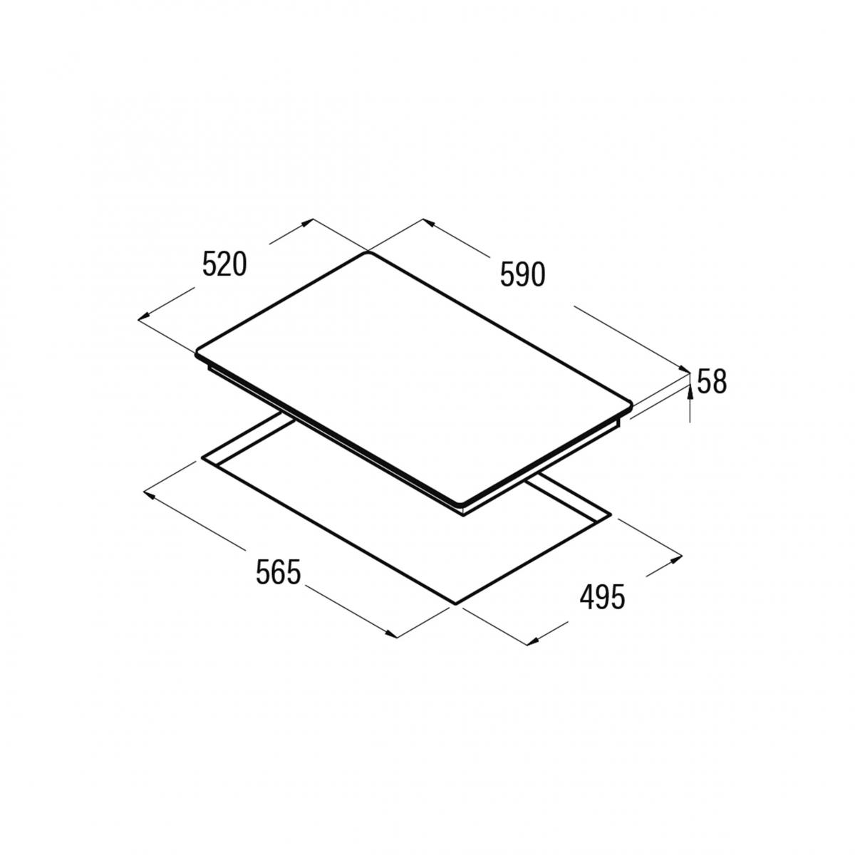 INDUCCION CATA IB6303BK-A 3F.59CM 08063112