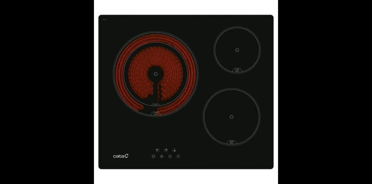 VITROCERAMICA CATA TD6003BK-A  3F. 59CM 08063411