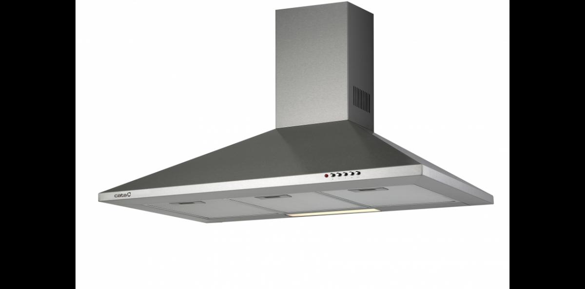 CAMPANA CATA V-700X-L INOX PIRAMIDAL 70CM 420m-h 02085600