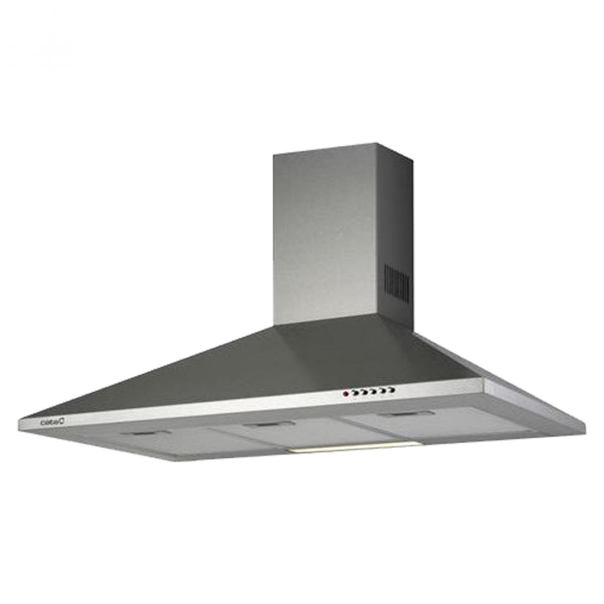 CAMPANA CATA V-700X-L INOX PIRAMIDAL 70CM 420m-h 02085600