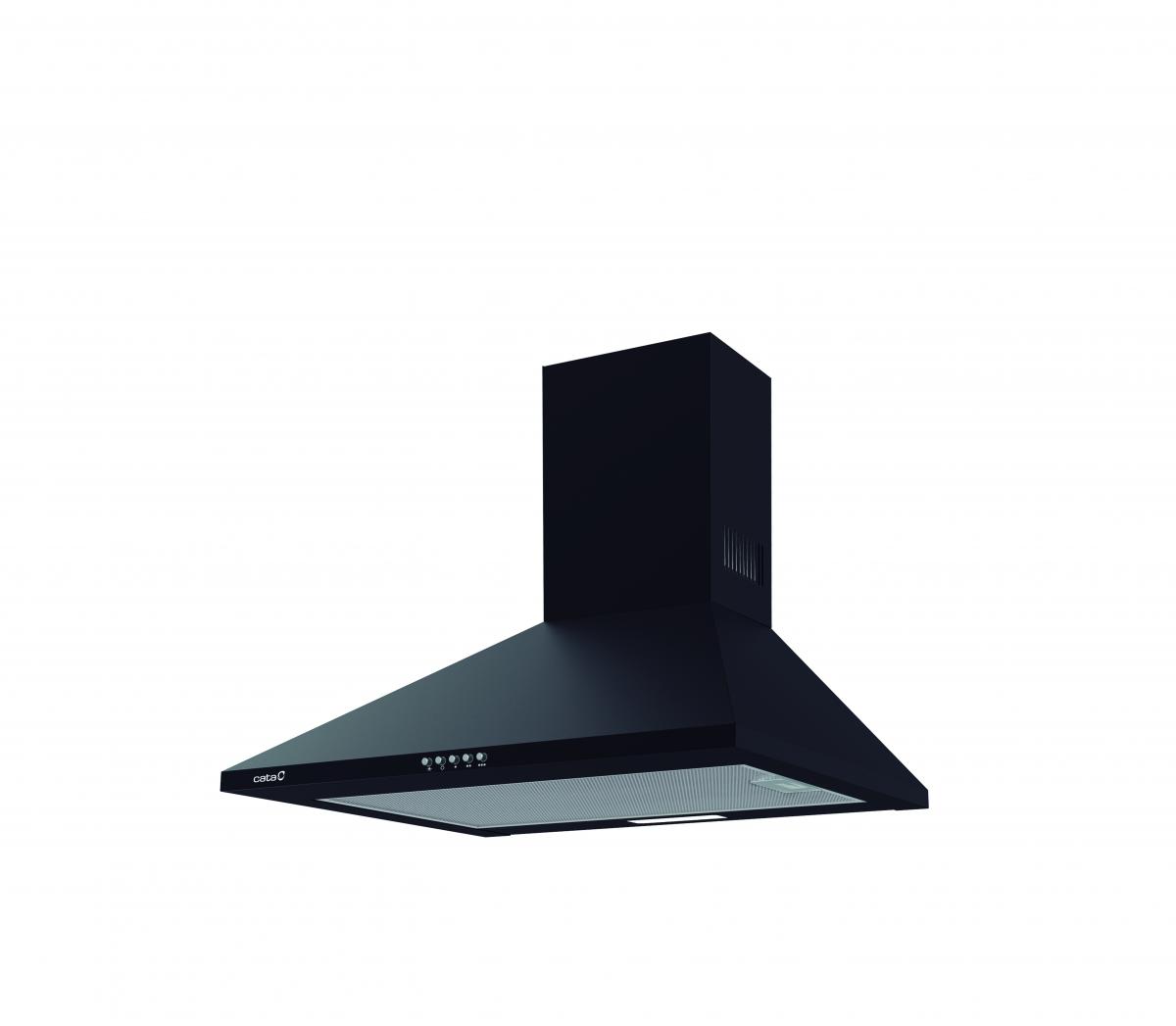 CAMPANA CATA OMEGA 600 II BK NGA.PIRAM.60CM 645m-h 02002410
