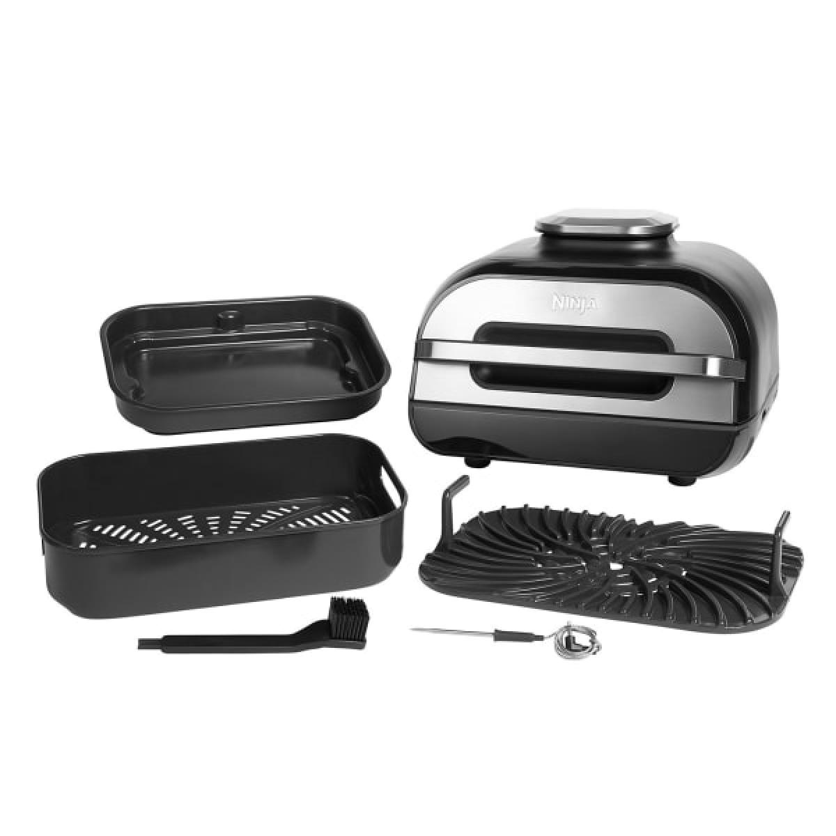 GRILL + FREIDORA SIN ACEITE NINJA AG551EU 6EN1 2460W