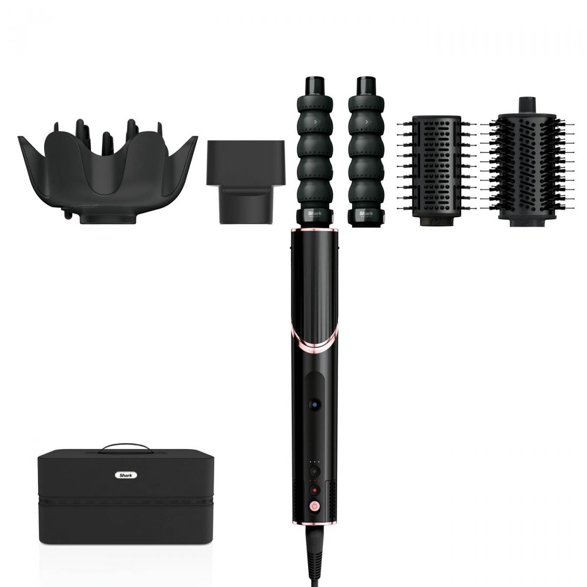 MOLDEADOR-SECADOR SHARK NINJA HD446EU 1400W 5EN1 NEGRO + ESTUCHE