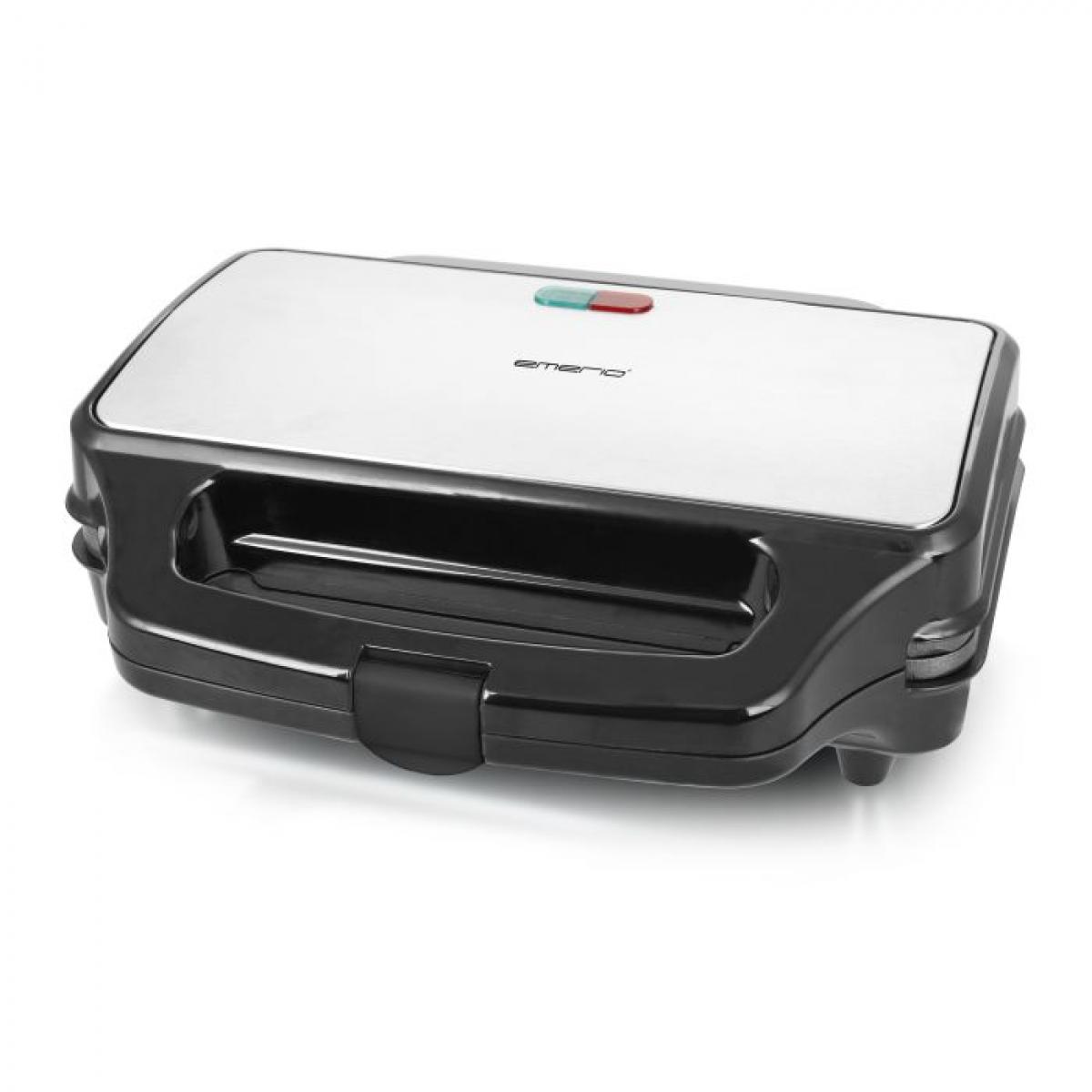 SANDWICHERA EMERIO ST-109562.17 900W INOX NO CORTA