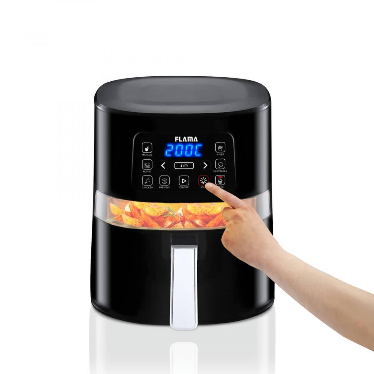 FREIDORA SIN ACEITE FLAMA 670FL 4,2L DIGITAL C-VENTANA