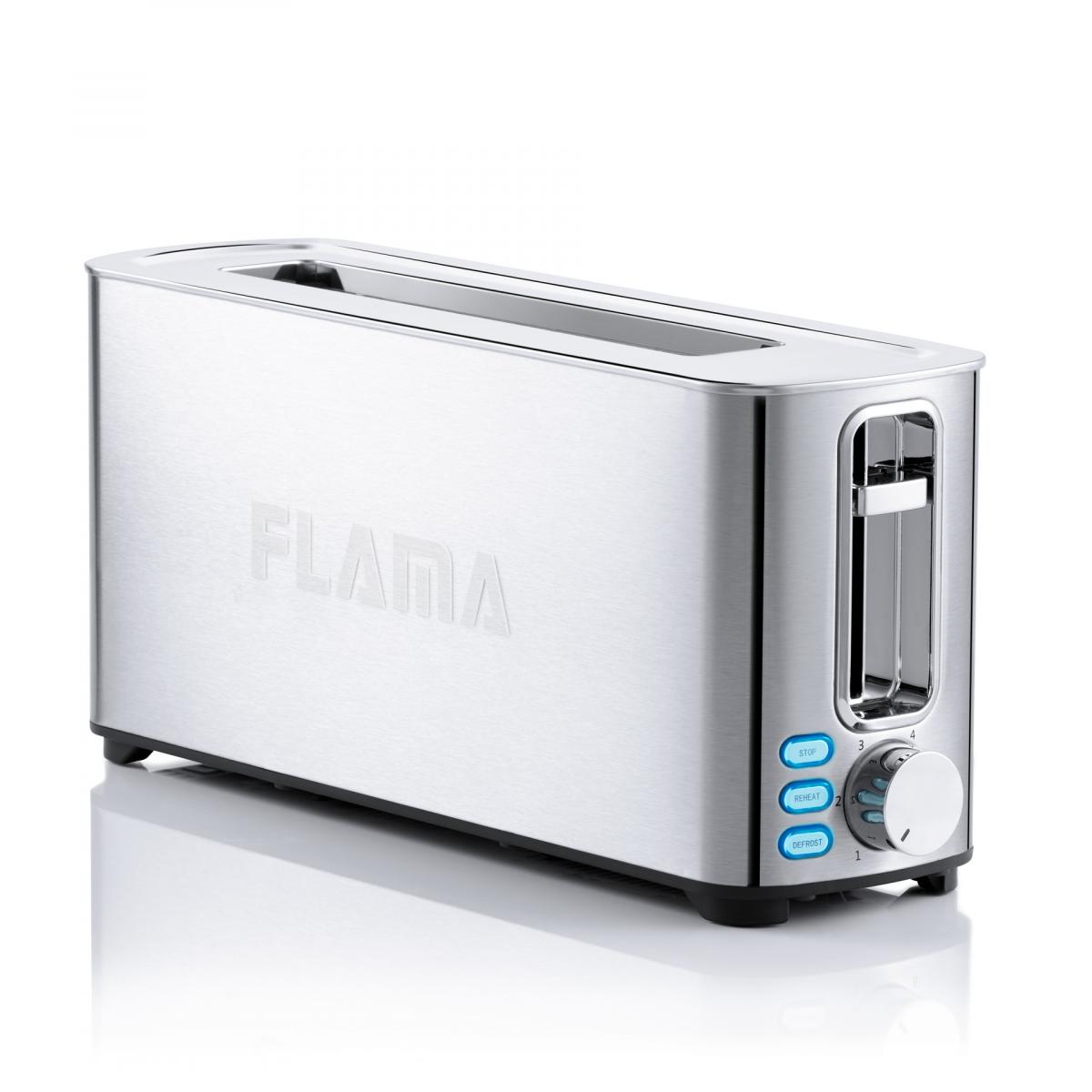 TOSTADOR FLAMA 966FL 1050W 1RAN LARGO INOX