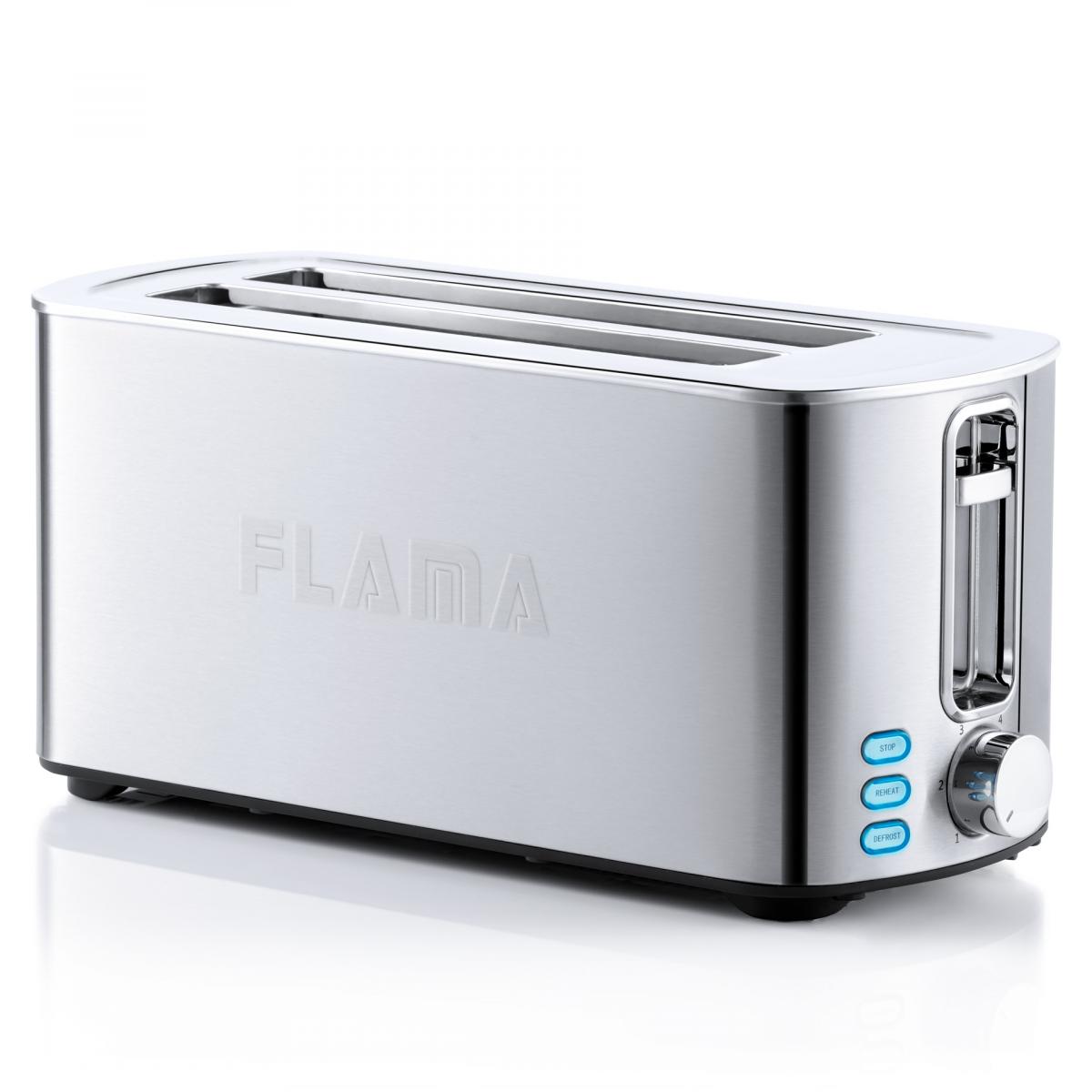 TOSTADOR FLAMA 969FL 1400W 2RAN LARGO INOX
