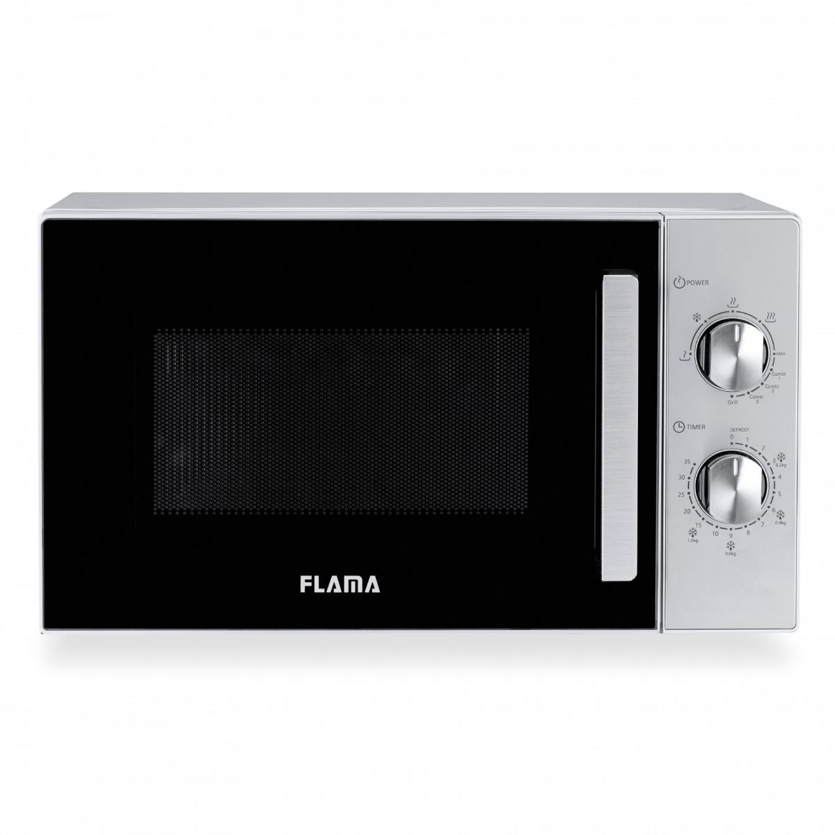 MICROONDAS  FLAMA 1803FL 20L 700W C-GRILL INOX
