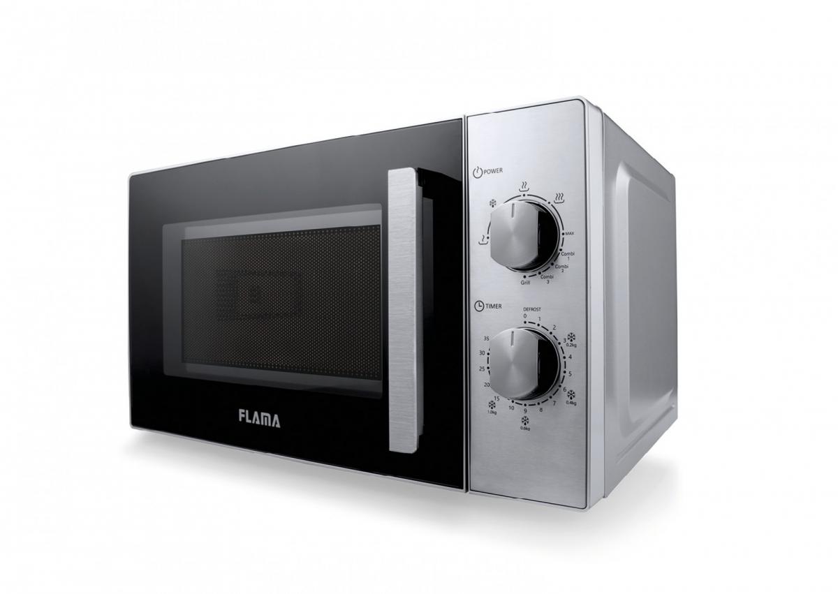 MICROONDAS  FLAMA 1803FL 20L 700W C-GRILL INOX