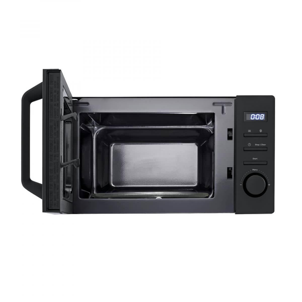 MICROONDAS FLAMA 1833FL 20L 700W S-GRILL CRISTAL-NEGRO DIGITAL