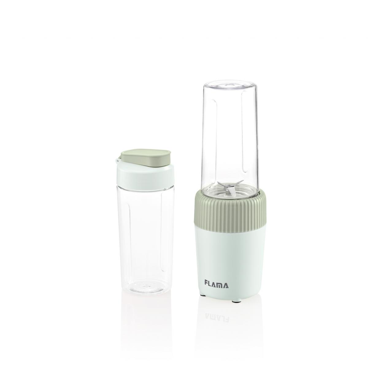 BATIDORA VASO FLAMA 2224FL 0,6L 2 VASOS 350W VERDE