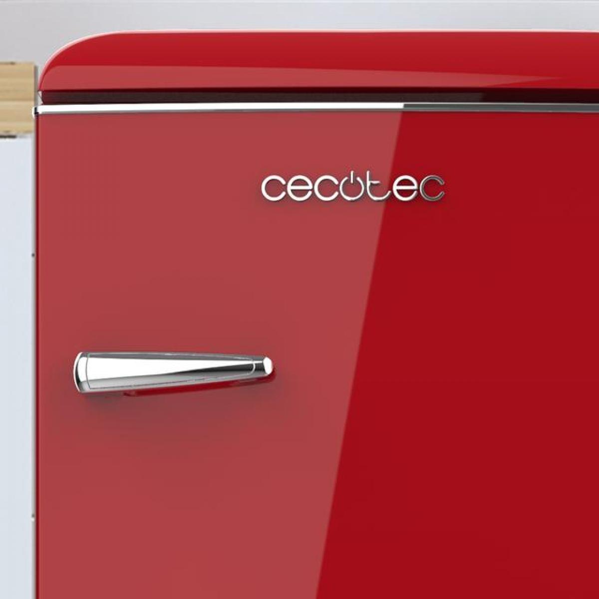 FRIGO 1P CECOTEC 02746 BOLERO COOLMARKET TT ORIGIN 90X55 E 110L RETRO ROJO