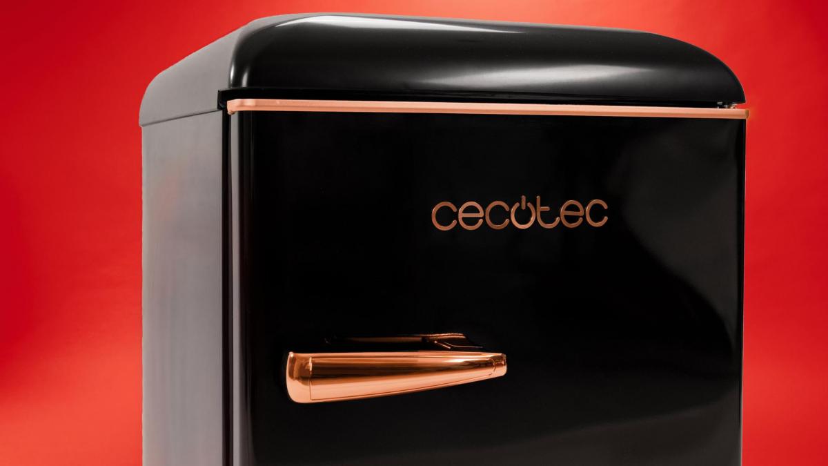 FRIGO 1P CECOTEC 02748 BOLERO COOLMARKET TT ORIGIN 90X55 E 110L RETRO NGO