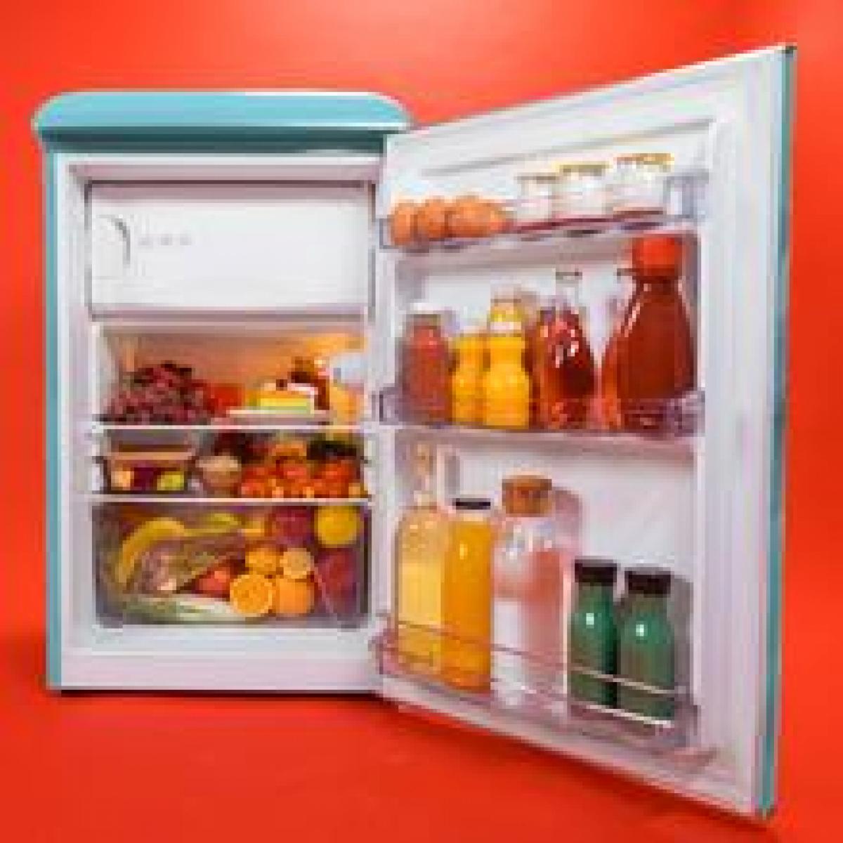 FRIGO 1P CECOTEC 02749 BOLERO COOLMARKET TT ORIGIN 90X55 E 110L RETRO AZUL