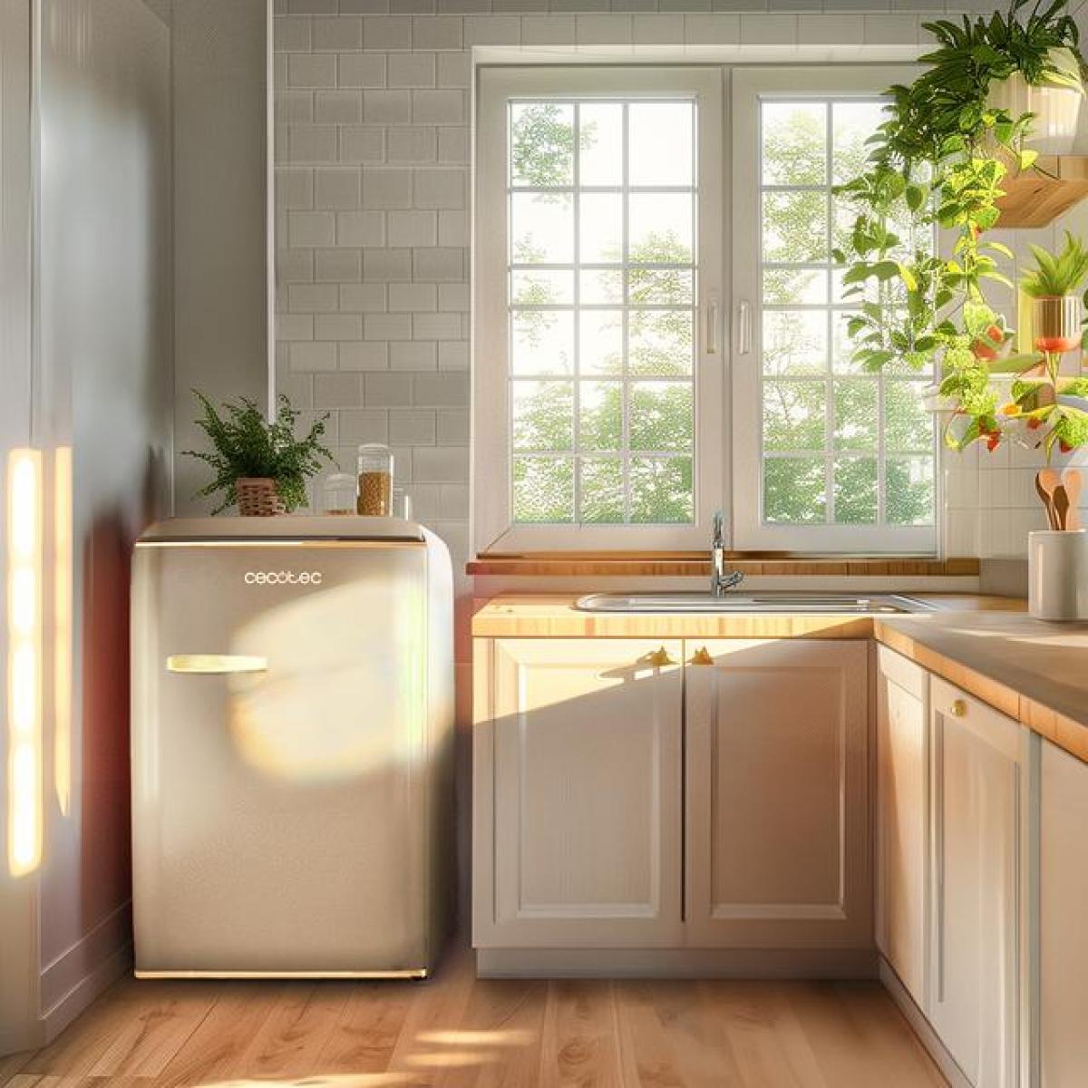 FRIGO 1P CECOTEC 02747 BOLERO COOLMARKET TT ORIGIN 90X55 E 110L BEIGE