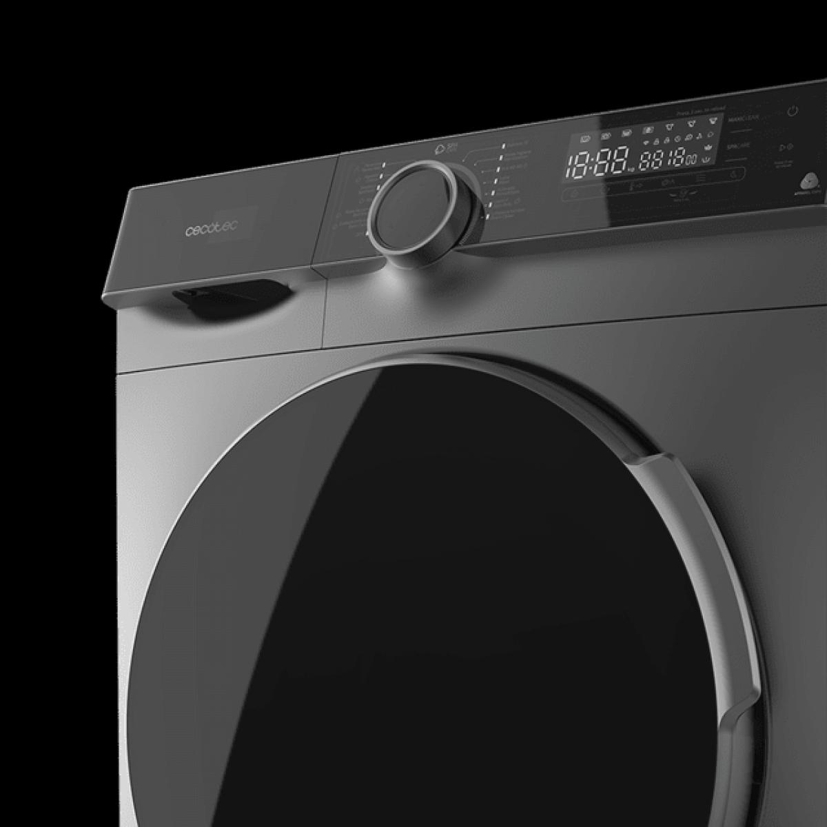 LAVADORA CECOTEC 02376 BOLERO DRESSCODE 121000 12KG 1400RPM A INVERTER STEEL