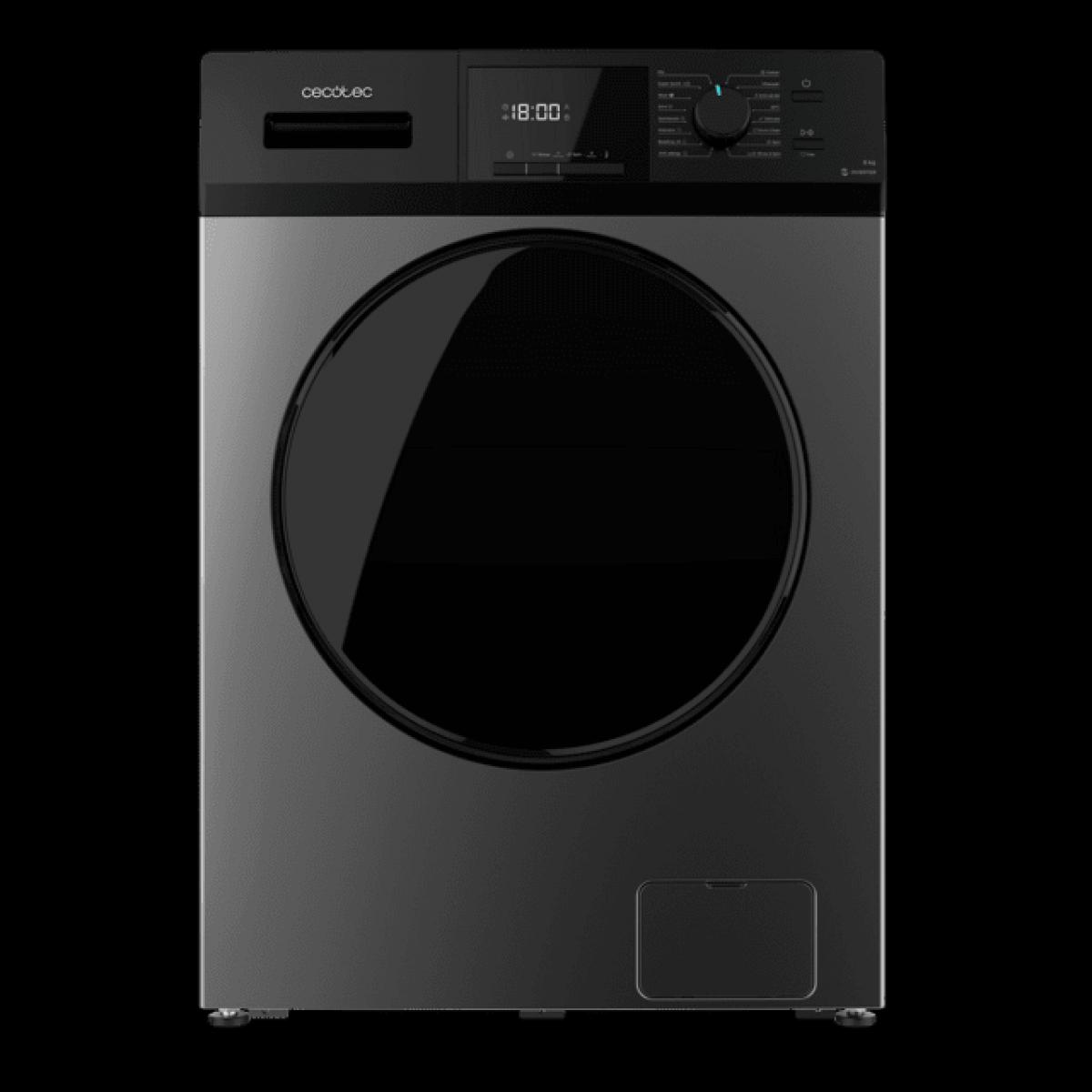 LAVADORA CECOTEC 02175 BOLERO DRESSCODE 8410 8KG 1400RPM A INVERTER INOX