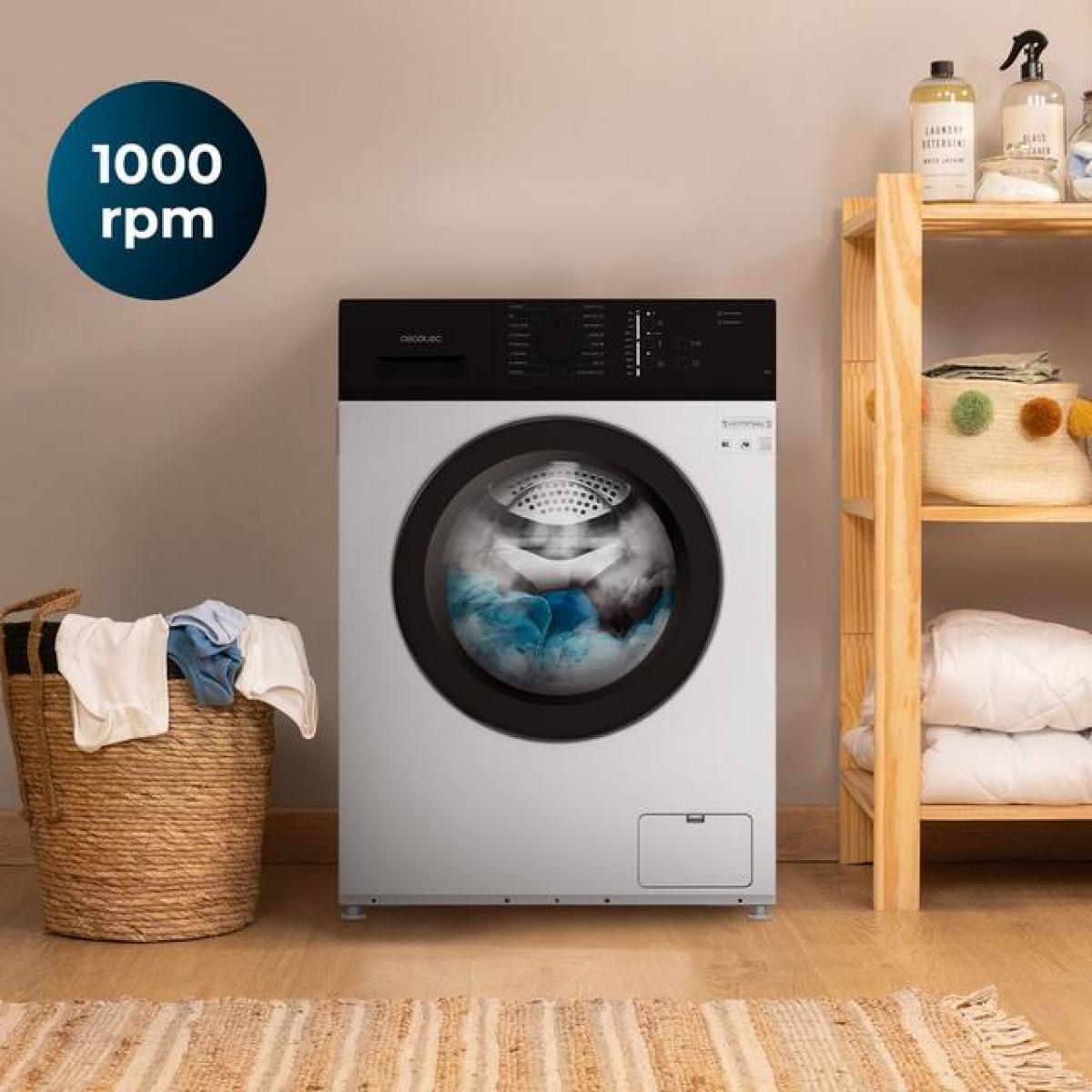 LAVADORA CECOTEC 01296 BOLERO DRESSCODE 620 6KG 1000RPM E BCA