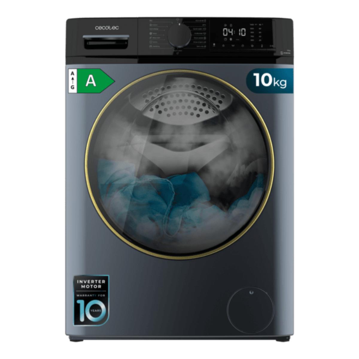 LAVADORA CECOTEC 01932 BOLERO DRESSCODE 10610 10KG 1400RPM A INV. ICE BLUE