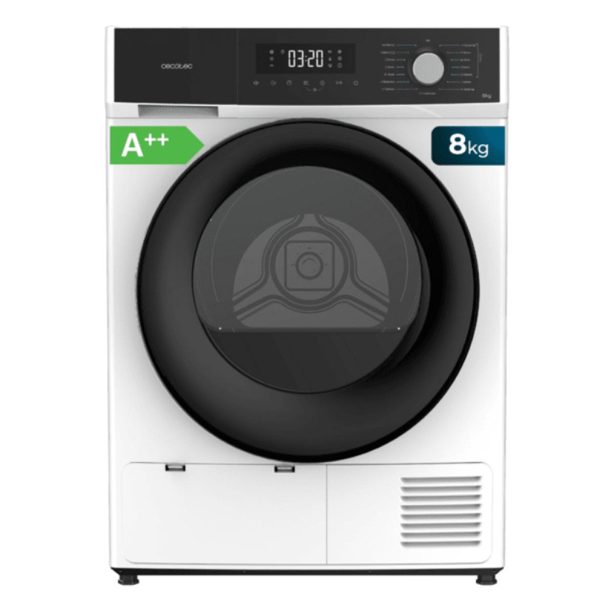 SECADORA BOMBA CALOR CECOTEC A01_EU01_100472 BOLERO DRESSCODE DRY 8300 8KG A++