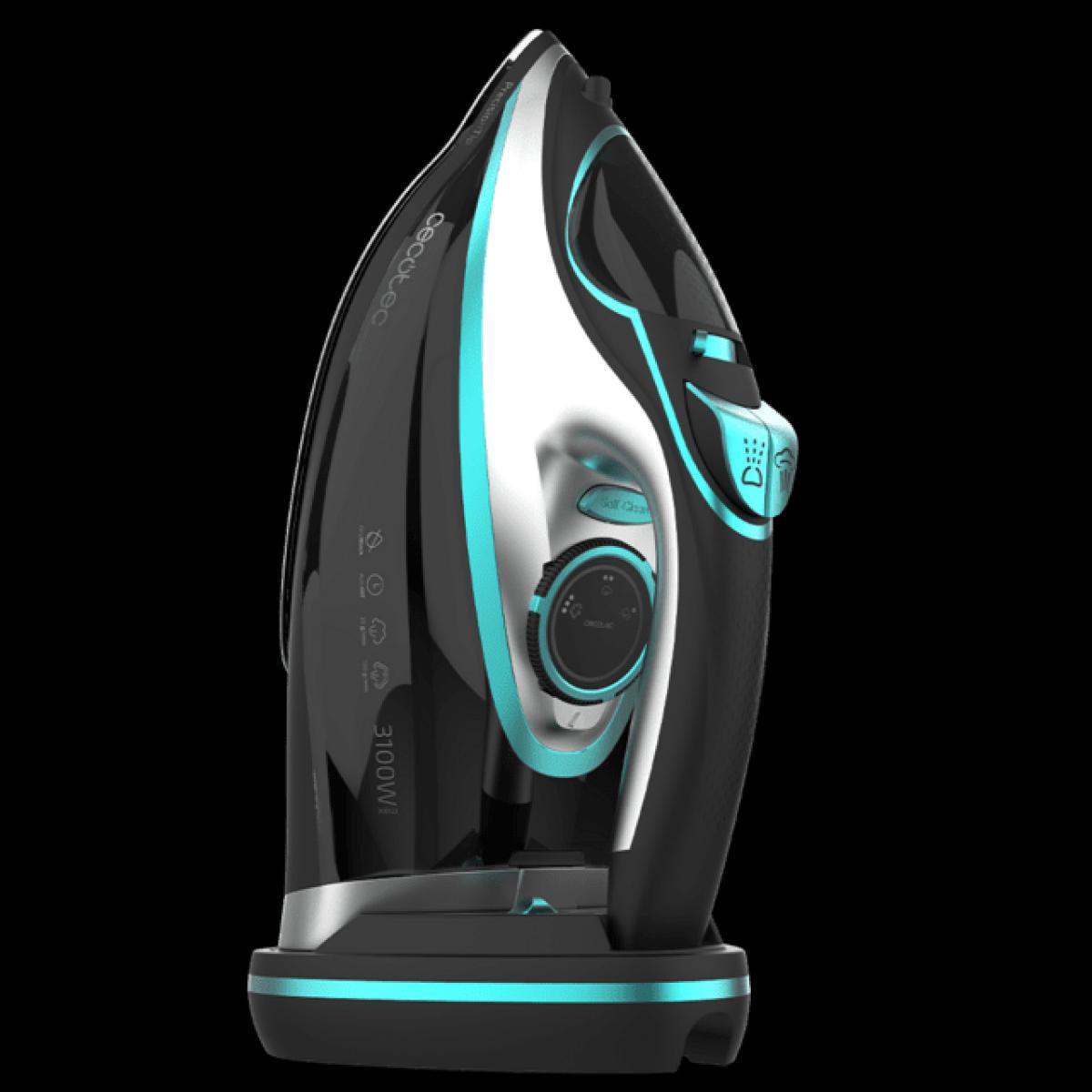 PLANCHA VAPOR CECOTEC 01860 IRONHERO 3100 CORDLESS SIN CABLE AUT.90SEG 3100W