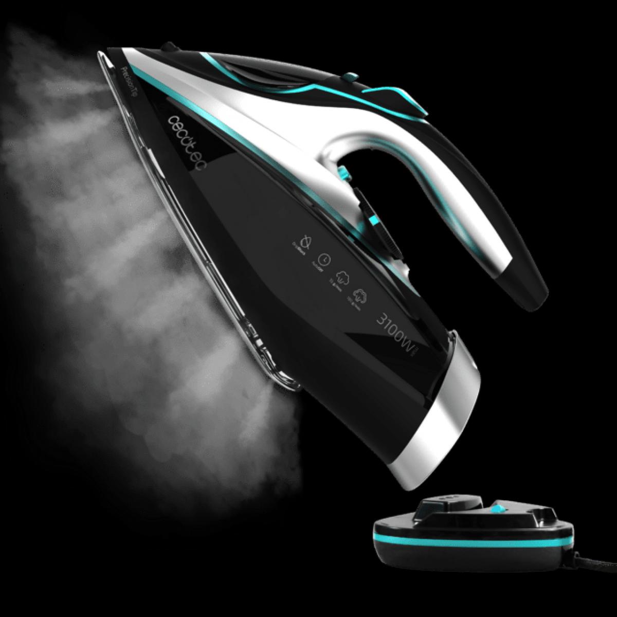 PLANCHA VAPOR CECOTEC 01860 IRONHERO 3100 CORDLESS SIN CABLE AUT.90SEG 3100W