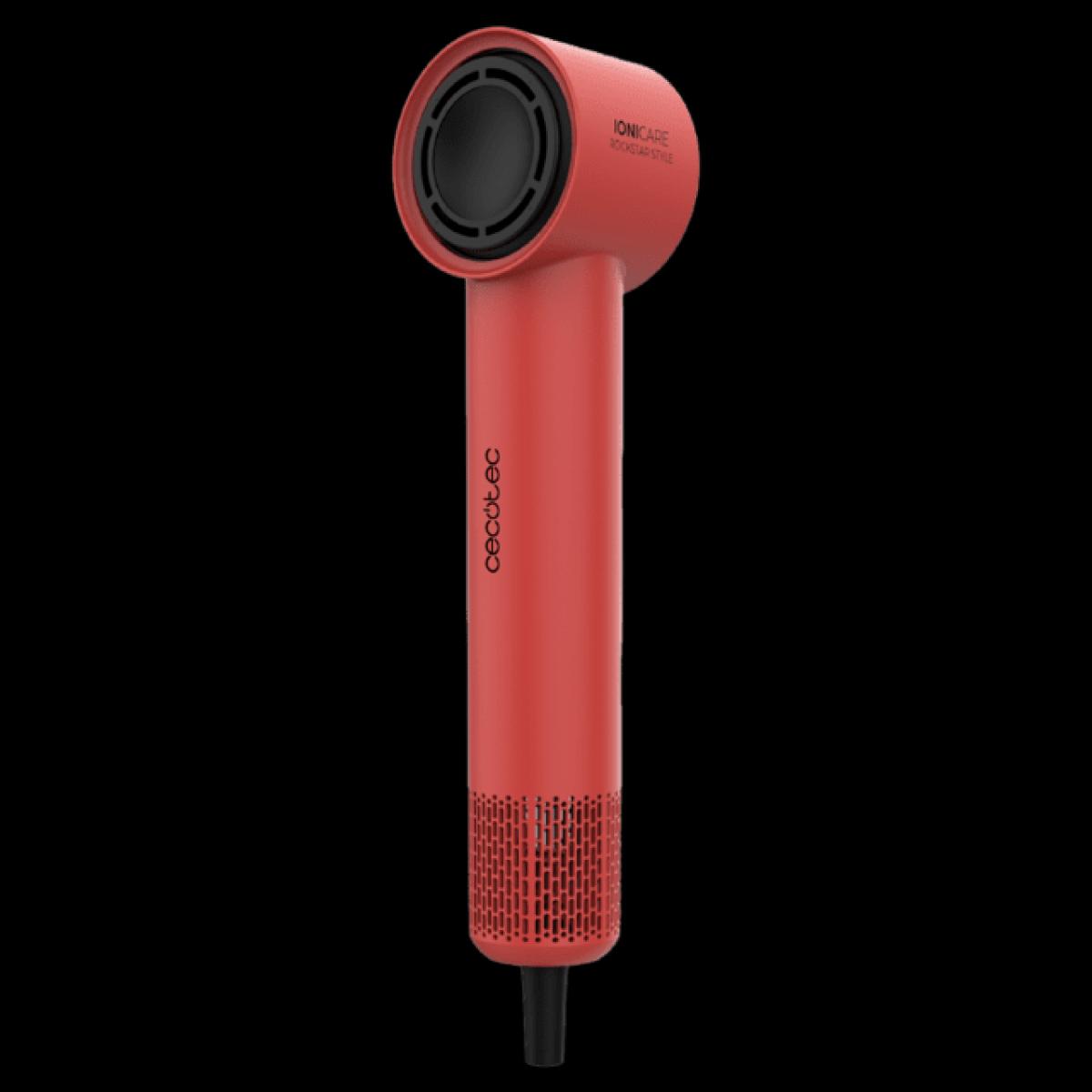 SECADOR CECOTEC A01_EU01_100839 IONICARE ROCKSTAR STYLE RED COMPACTO 1500W
