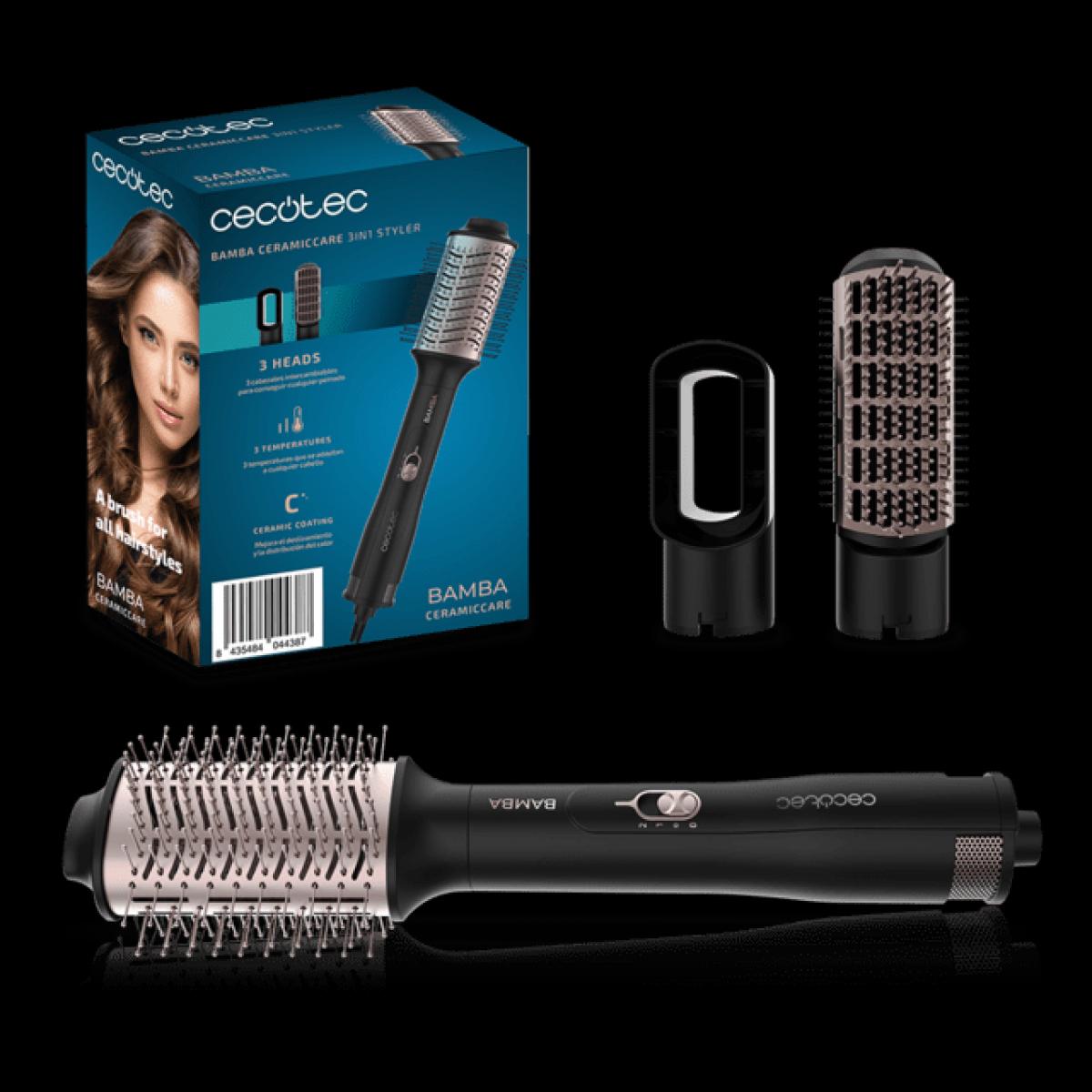 CEPILLO MOLDEADOR CECOTEC 04438 BAMBA CERAMICCARE 3IN1 STYLER