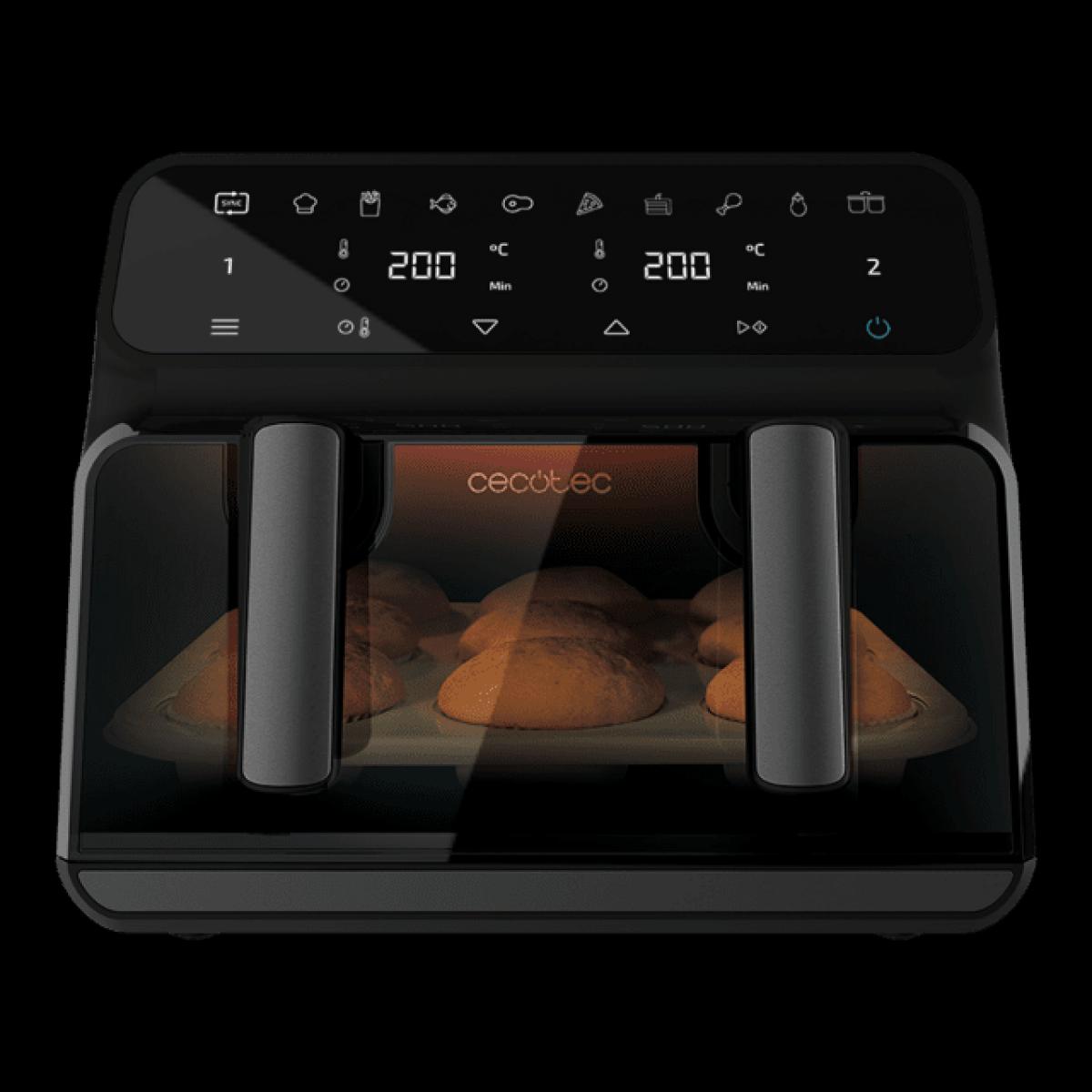 FREIDORA SIN ACEITE CECOTEC 04986 CECOFRY ADVANCE 9000 9L 2200W DIETETICA C-VENTANA NGA