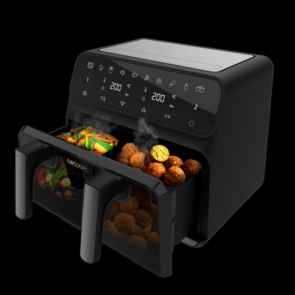 FREIDORA SIN ACEITE CECOTEC 04986 CECOFRY ADVANCE 9000 9L 2200W DIETETICA C-VENTANA NGA