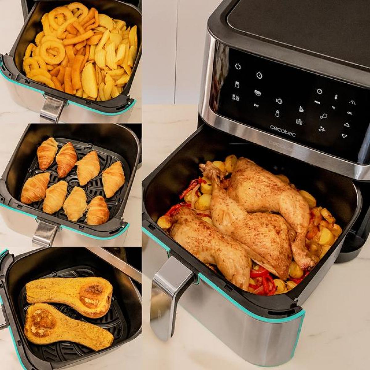 FREIDORA SIN ACEITE CECOTEC 04984 CECOFRY SUPREME 8000 8L DIGITAL PERFECTCOOK