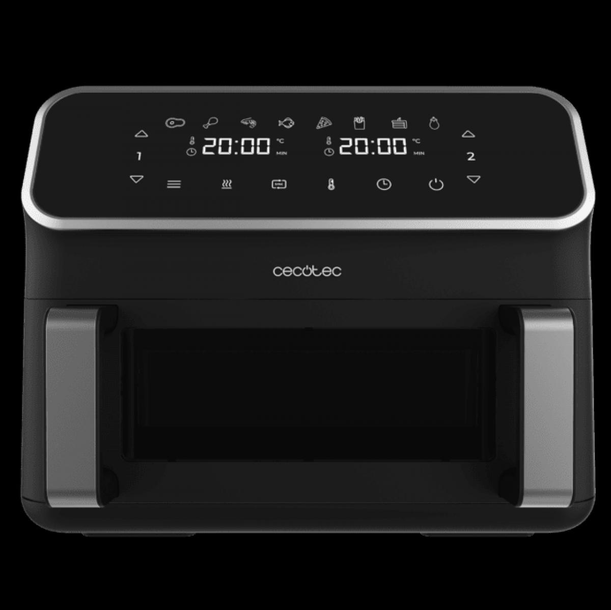 FREIDORA SIN ACEITE CECOTEC 03491 CECOFRY PANORAMIC 9000 9L C-VENTANA 2700W