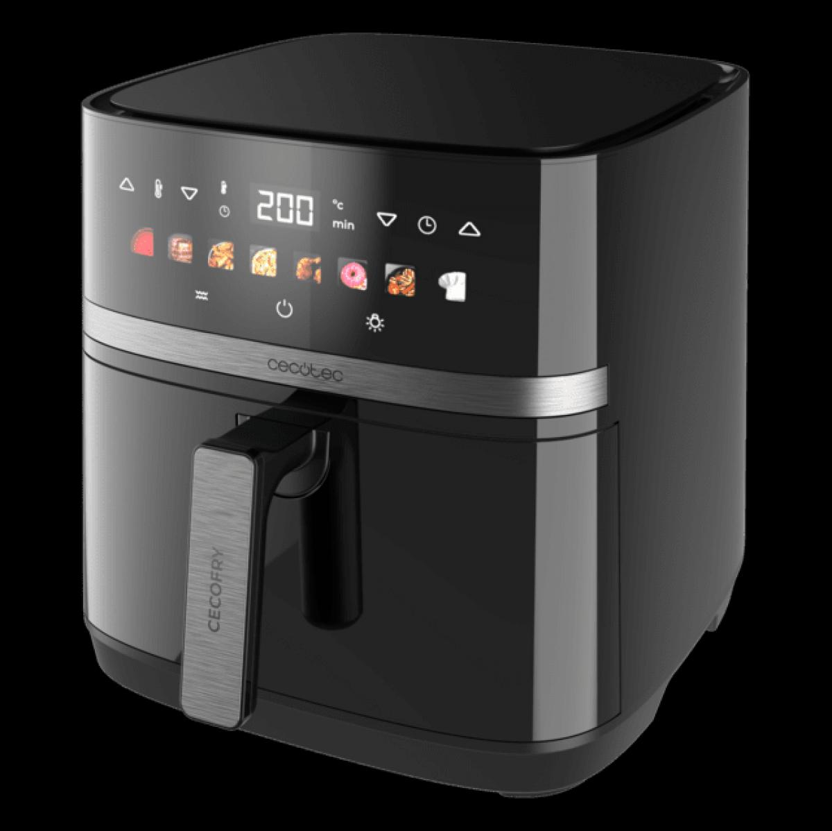 FREIDORA S-ACEITE CECOTEC A01_EU01_100501 CECOFRY&GRILL DUOHEAT 8000 D.RESIST. 8L 2200W