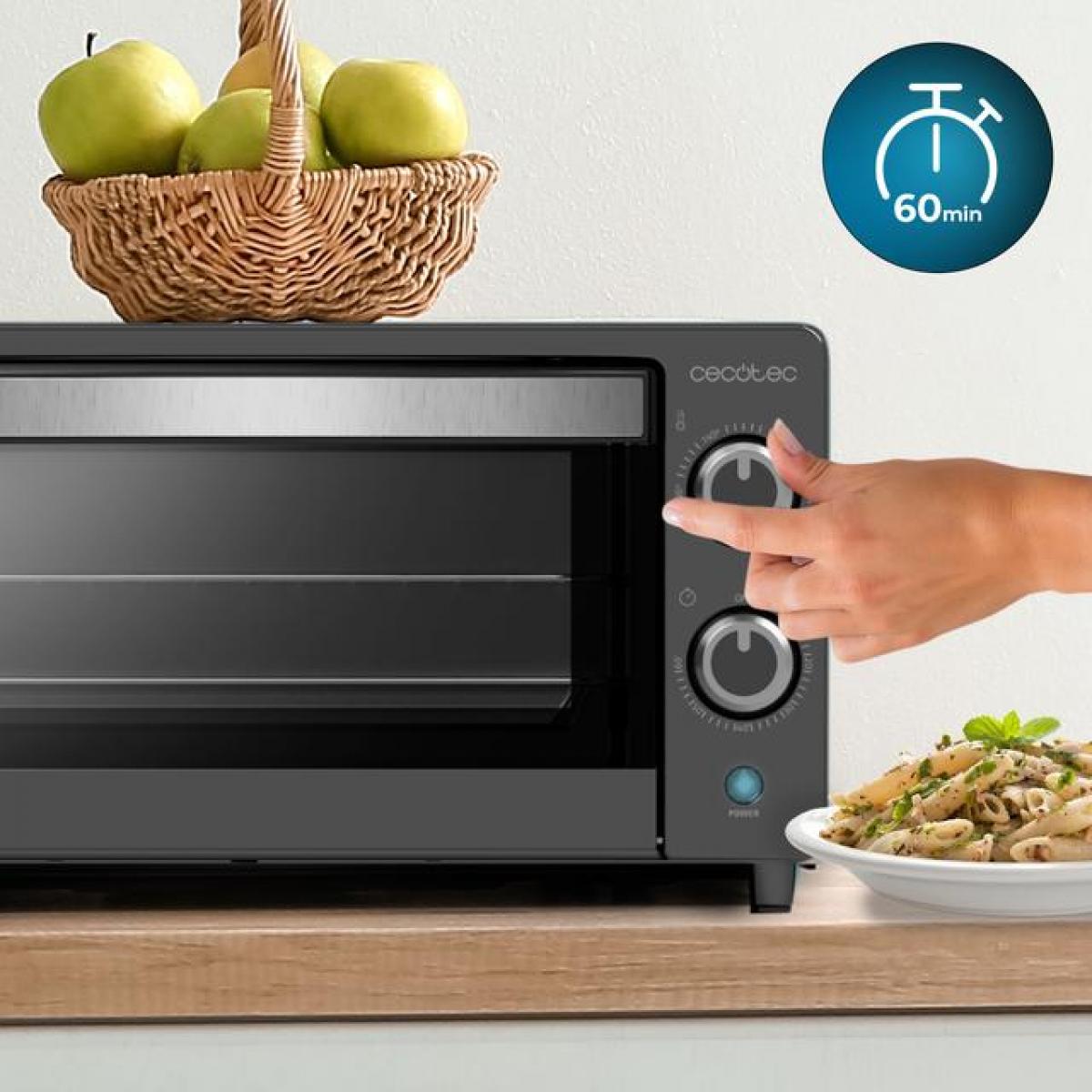 HORNO SOBREMESA CECOTEC 03816 BAKE&TOAST 1090 10L 1000W NGO