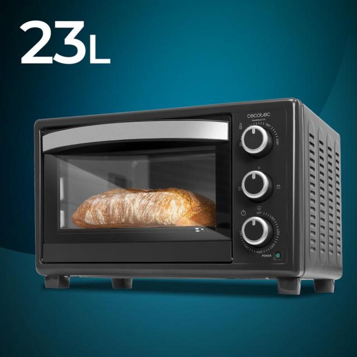 HORNO SOBREMESA CECOTEC 03817 BAKE&TOAST 2300 23L 1500W NGO