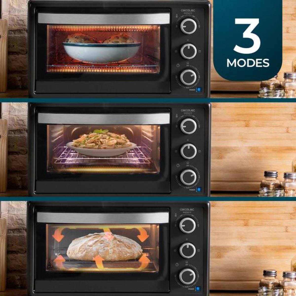 HORNO SOBREMESA CECOTEC 03817 BAKE&TOAST 2300 23L 1500W NGO
